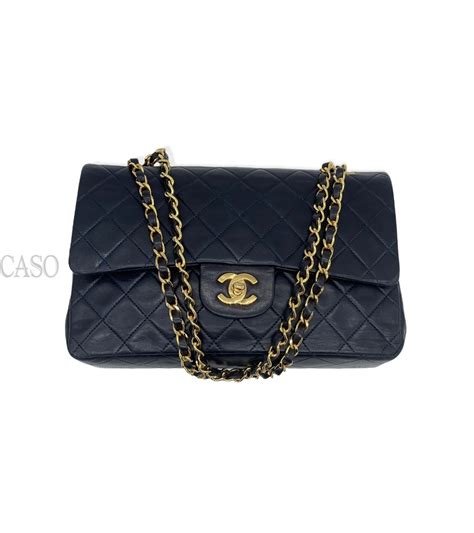 borsa chanel blu pelle|borsa chanel classica prezzo.